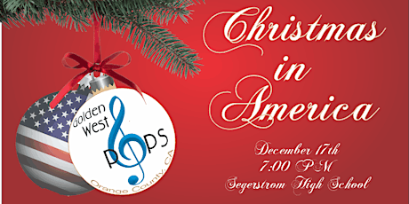 Christmas in America Golden West Pops Holiday Concert primary image