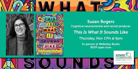 Authors and Innovators: Susan Rogers
