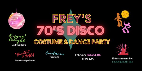 Frey's 70's Disco Costume & Dance Party