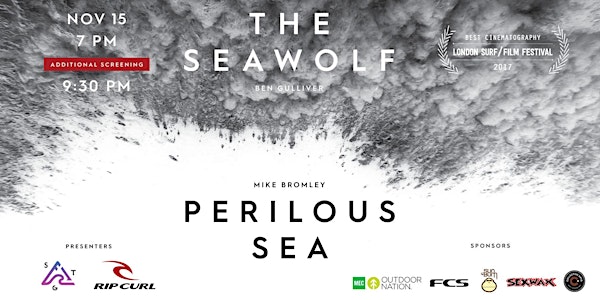 The Seawolf + Perilous Sea: Canadian Surf Film Premiere