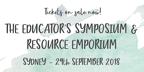 Educator's Symposium and Resource Emporium (ESRE) Sydney 2018 primary image