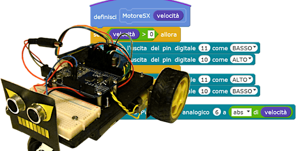 CoderDojo@Melegnano - Istituto Frisi 18/11/2017 - Modulo robotica
