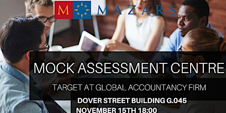 Mock Assessment Centre - Powered by Mazars primary image