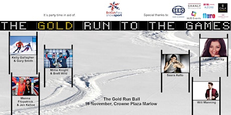 THE GOLD RUN TO THE GAMES BALL  primary image