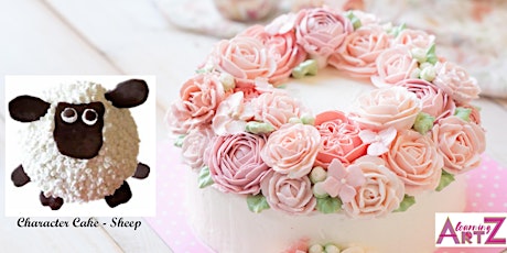 Baking Class (Parent-Child): Character Cake-Sheep by Pastry Chef, Nan Ong @ Learning ArtZ The Grandstand primary image