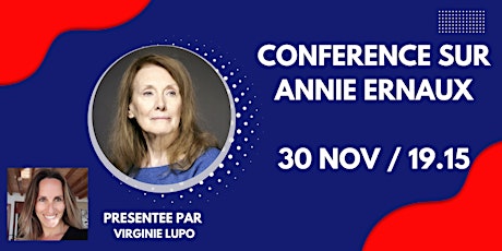 Conférence de Virginie Lupo #3 Annie Ernaux