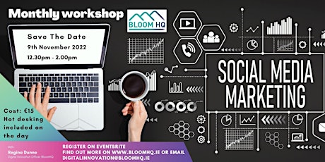 Image principale de Social Media for Business - Monthly drop in clinic