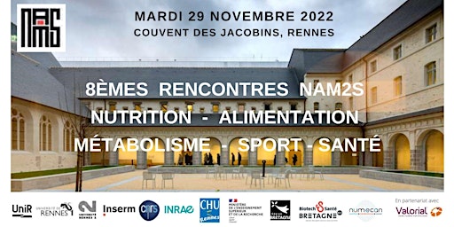 8èmes rencontres Nutrition - Alimentation - Métabolisme - Sport - Santé