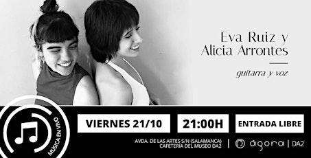 Disfruta con la música en vivo de Eva Ruiz y Alicia Arrontes