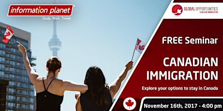 Free Immigration Seminar [Extend your stay in Toronto] primary image