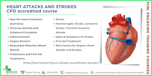 Imagen principal de CPD Accredited Course: Heart Attacks and Strokes