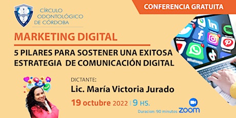 Imagen principal de Conferencia de Marketing Digital