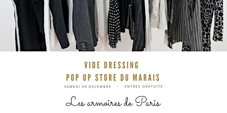 Image principale de Les armoires de Paris : Pop Up Vide Dressing du Marais