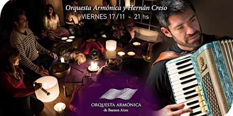 Imagen principal de Orquesta Armónica & Hernán Crespo: Mapas de un Litoral imaginado