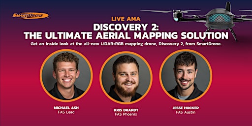 LIVE AMA: Discovery 2 LiDAR+RGB Drone