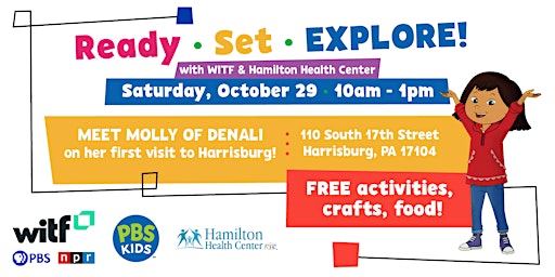 Ready, Set, Explore! with Hamilton Health Center primary image