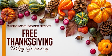 Imagem principal do evento FREE Thanksgiving Turkey Giveaway