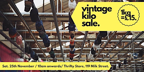 Birmingham Vintage Kilo Sale primary image