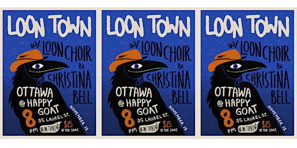 Loon Town Album Release (Ottawa) w/ Loon Choir and Christina Bell