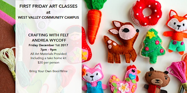 Crafting with Felt with Andrea Wycoff