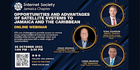 Opportunities & Advantages of Satellite Systems to Jamaica & the Caribbean primary image