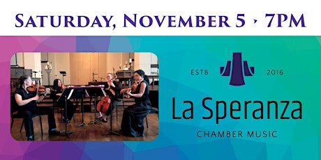 Music at the Meeting House  featuring La Speranza