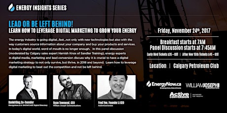 Energy Digital Marketing Panel Discussion
