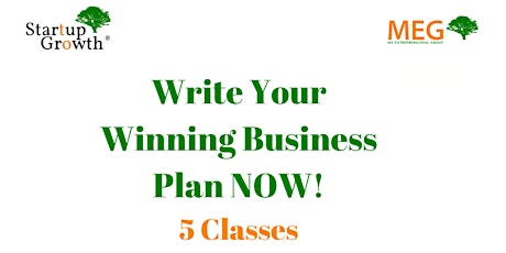 Imagem principal do evento 11.8 - 12.13, Write Your Winning Business Plan NOW, 5 Virtual, Live Classes