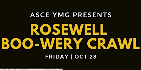 ASCE Younger Members - Roswell BOO-WERY Crawl primary image