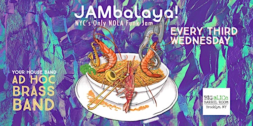 Imagen principal de JAMbalaya! NOLA Funk Showcase & Jam