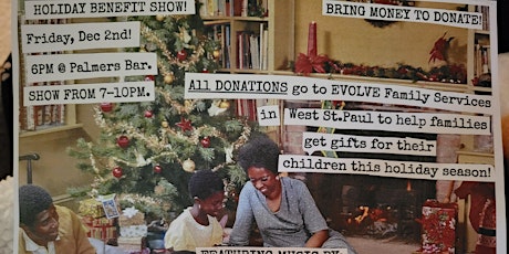 Evolve Family Services Xmas Toy Drive/Benefit w~Black Wine, Yoni Yum and ..