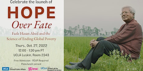 Book Launch and Discussion: Hope Over Fate primary image