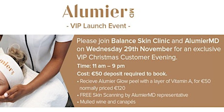 Balance Clinic VIP Christmas Customer Evening  primary image