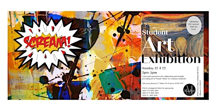Annual Student Art Show! Date Change!