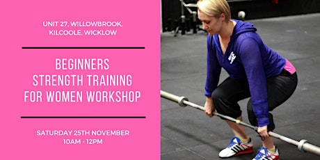 Beginners Strength Training for Women Workshop primary image