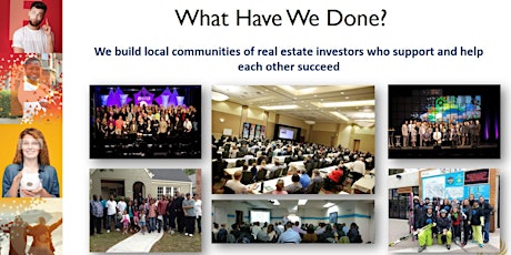 Connect with like-minded real estate investors with the same goal