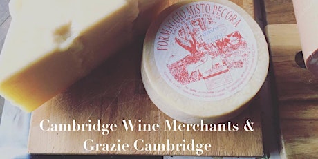Italian Wine and Food Tasting with GrazieCambridge - 27th January 2018 primary image