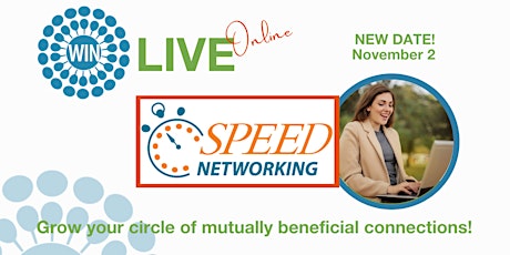 Speed Networking for Women NOVEMBER 2 (note: earlier date this month) primary image