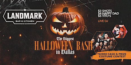 Biggest Halloween Party in Dallas - $2000 Costume Contest