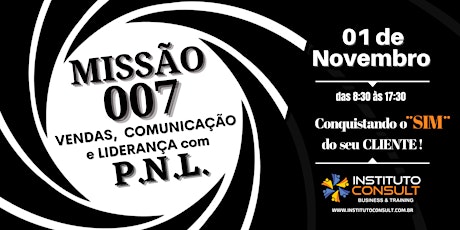 Imagem principal do evento VENDAS, COMUNICAÇÃO e LIDERANÇA com P.N.L.