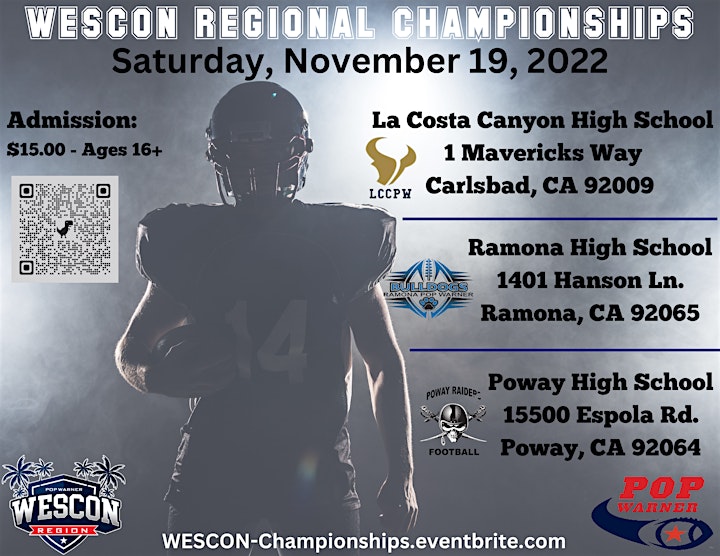 WESCON Regional Football Championship Games image