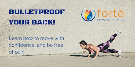Bulletproof Your Back! primary image