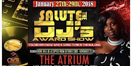SALUTE THE DJS AWARD SHOW JANUARY 27-29, 2018 primary image
