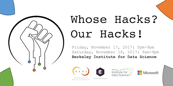 BERC Cleanweb Hackathon: Whose Hacks? Our Hacks!