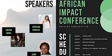 African Impact Conference- Getting Perspective