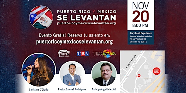 Puerto Rico & Mexico Se Levantan - Noche de Adoración