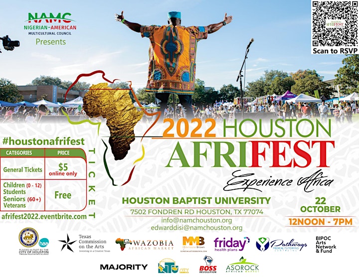 2022 Houston AFRIFEST - Festival of African Arts, Culture & Entertainment image