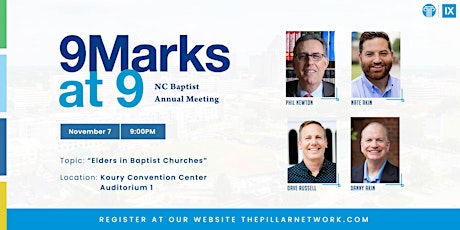 9 Marks at 9 at NC Baptist Annual Meeting
