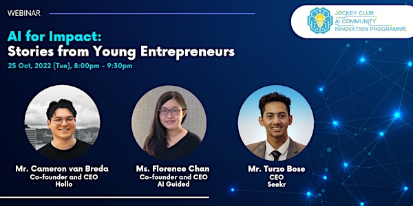 Webinar | AI for Impact: Stories from Young Entrepreneurs