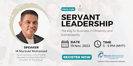 Servant Leadership: The Key to Business Profitability and Sustainability primary image